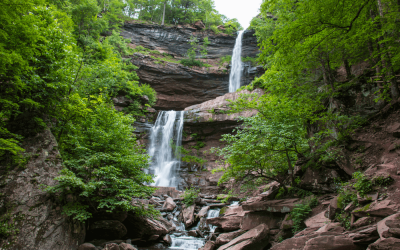 Kaaterskill Falls in the Catskills
